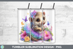 GorgeousSafari Rainbow Summer Tumbler design.