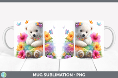 GorgeousSafari Rainbow Summer Mug Wrap design.