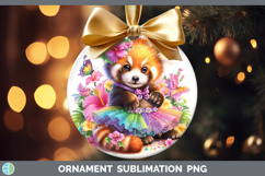 GorgeousSafari Rainbow Summer Ornament design.