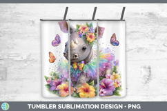 GorgeousSafari Rainbow Summer Tumbler design.