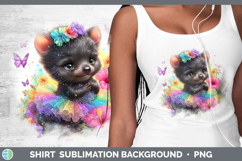 GorgeousSafari Rainbow Summer Shirt design.