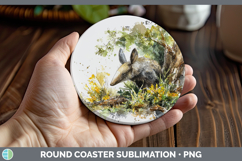 GorgeousSafari Sketch Round Coaster design.