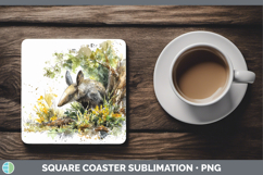 GorgeousSafari Sketch Square Coaster design.