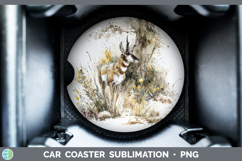GorgeousSafari Sketch Car Coaster design.