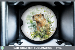 GorgeousSafari Sketch Car Coaster design.