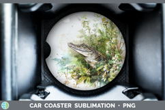 GorgeousSafari Sketch Car Coaster design.