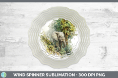 GorgeousSafari Sketch Wind Spinner design.