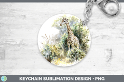 GorgeousSafari Sketch Keychain design.