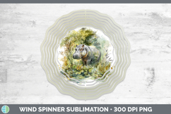 GorgeousSafari Sketch Wind Spinner design.