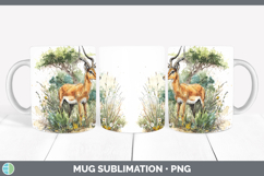 GorgeousSafari Sketch Mug Wrap design.
