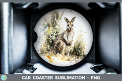 GorgeousSafari Sketch Car Coaster design.