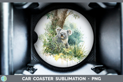 GorgeousSafari Sketch Car Coaster design.