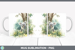 GorgeousSafari Sketch Mug Wrap design.