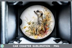 GorgeousSafari Sketch Car Coaster design.