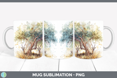 GorgeousSafari Sketch Mug Wrap design.