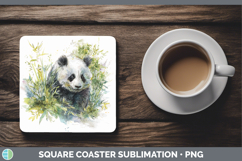 GorgeousSafari Sketch Square Coaster design.