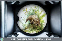 GorgeousSafari Sketch Car Coaster design.