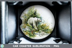 GorgeousSafari Sketch Car Coaster design.
