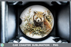 GorgeousSafari Sketch Car Coaster design.