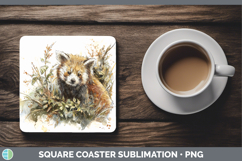 GorgeousSafari Sketch Square Coaster design.