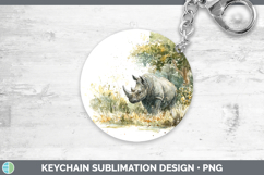 GorgeousSafari Sketch Keychain design.