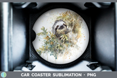 GorgeousSafari Sketch Car Coaster design.