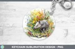 GorgeousSafari Sketch Keychain design.