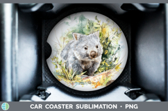 GorgeousSafari Sketch Car Coaster design.