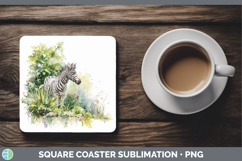 GorgeousSafari Sketch Square Coaster design.