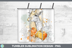 GorgeousSafari Splash Halloween Tumbler design.