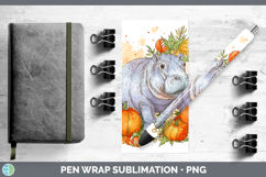 GorgeousSafari Splash Halloween Pen Wrap design.