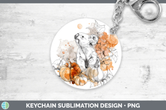 GorgeousSafari Splash Halloween Keychain design.