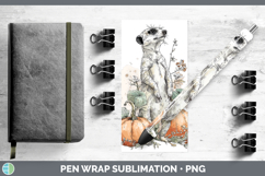 GorgeousSafari Splash Halloween Pen Wrap design.