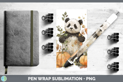 GorgeousSafari Splash Halloween Pen Wrap design.