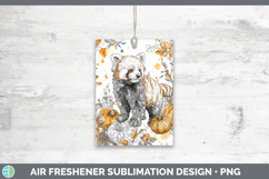 GorgeousSafari Splash Halloween Air Freshener design.