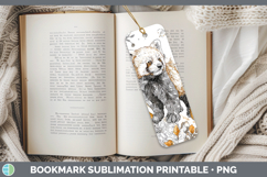 GorgeousSafari Splash Halloween Bookmark design.