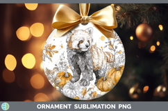 GorgeousSafari Splash Halloween Ornament design.