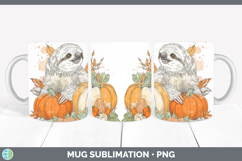GorgeousSafari Splash Halloween Mug Wrap design.