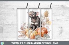 GorgeousSafari Splash Halloween Tumbler design.