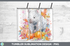 GorgeousSafari Splash Halloween Tumbler design.