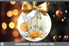 GorgeousSafari Splash Halloween Ornament design.