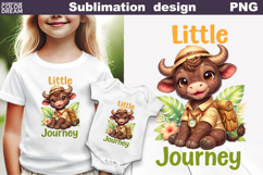Little Journey Cow | Safari Sublimation Product Image 1