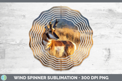 GorgeousSafari Sunset Wind Spinner design.