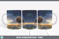 GorgeousSafari Sunset Mug Wrap design.