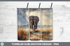 GorgeousSafari Sunset Tumbler design.