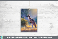 GorgeousSafari Sunset Air Freshener design.