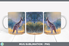 GorgeousSafari Sunset Mug Wrap design.