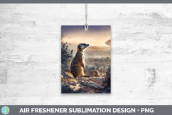 GorgeousSafari Sunset Air Freshener design.