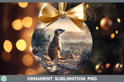 GorgeousSafari Sunset Ornament design.