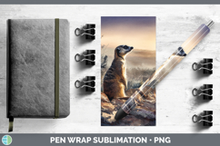 GorgeousSafari Sunset Pen Wrap design.